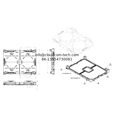 FOXCONN PE41893-01NK5-1H  PE41897-01NK5-1H Sever CPU SOCKET LGA 4189 Socket P4  right side