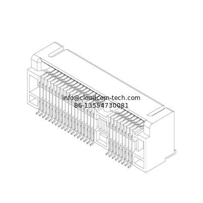 Foxconn MINI PCIE Connector AS0B221-S80Q-7H AS0B226-S80Q-7H MINI PCI EXPRESS Socket 8.0Hight 0.8Pitch 52POS