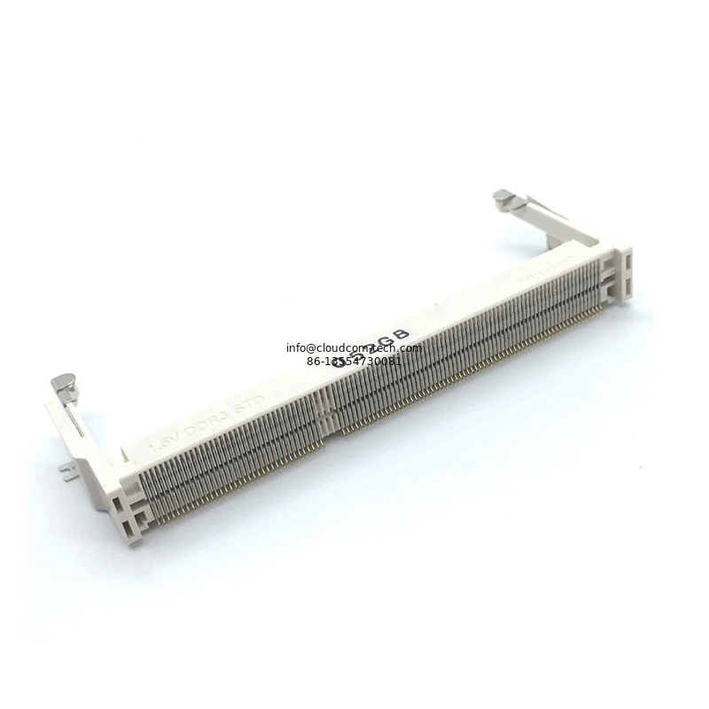 Foxconn DDR3 SO DIMM Connector STD AS0A621-H8SN-7H  AS0A626-H8SN-7H  Speicher Karte Slot 8.0H  204pin