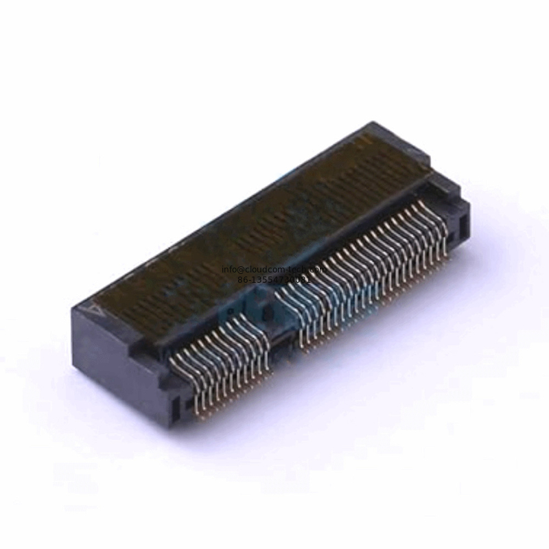 Foxconn Edgecard Connector AS0BC21-S40BE-7H AS0BC26-S40BE-7H Mini Card M.2 (NGFF) Connector Key E 75PIN 4.0mm Hight