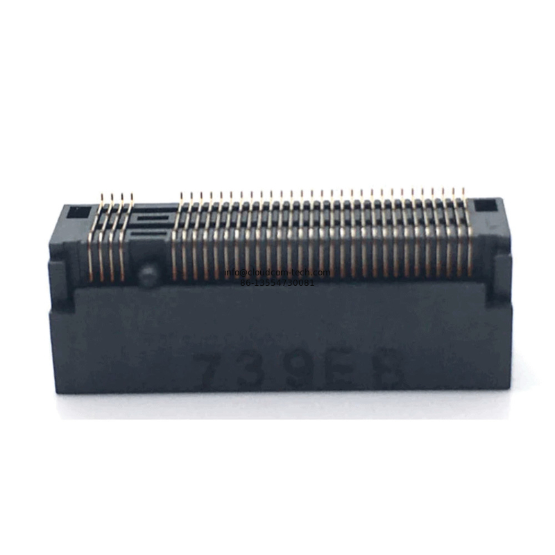 Foxconn Edgecard Connector AS0BC21-S67BE-LH AS0BC26-S67BE-LH Mini Card M.2 (NGFF) Connector Key E 75PIN 6.7mm Hight